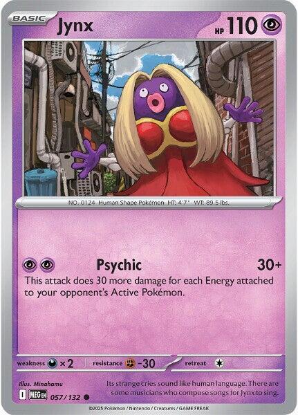 Jynx - 057/132 Mega Evolution Common