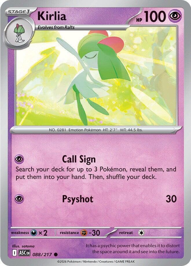 Kirlia - 088/217 Ascended Heroes