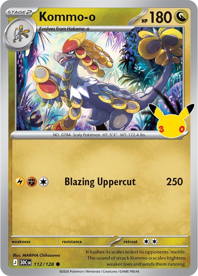 Kommo-o - 112/128 30th Celebration