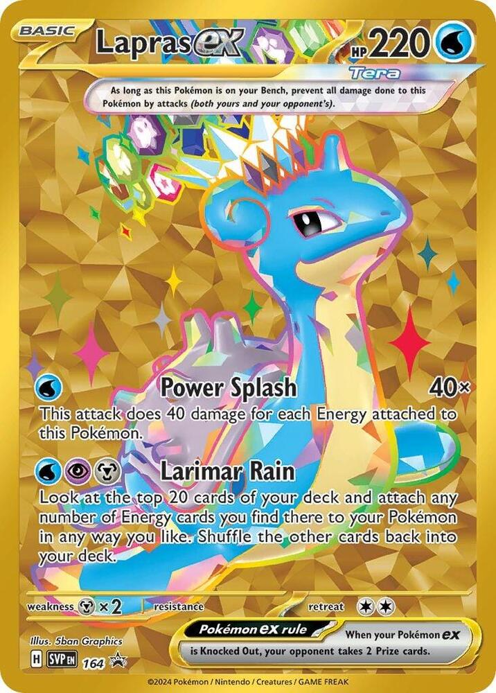 Lapras ex - 164 Scarlet & Violet Promo