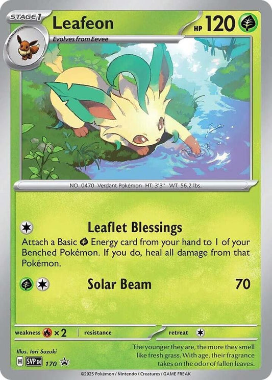 Leafeon - Scarlet & Violet Promo 170 Holo