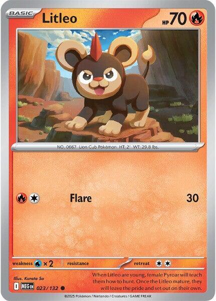 Litleo - 023/132 Mega Evolution Common