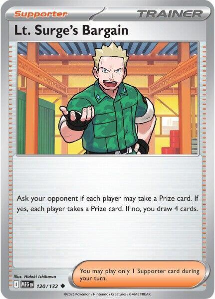 Lt. Surge's Bargain - 120/132 Mega Evolution Uncommon