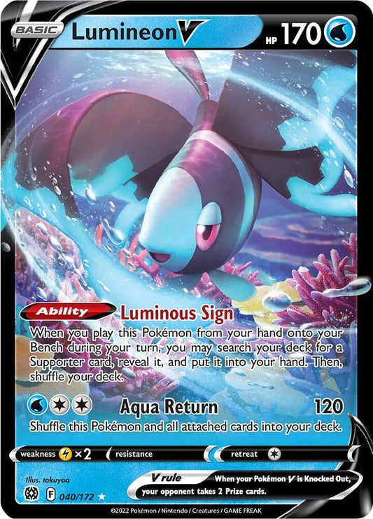 Lumineon V - 040/172 Brilliant Stars Español
