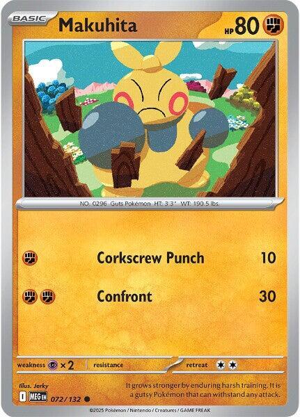 Makuhita - 072/132 Mega Evolution Common