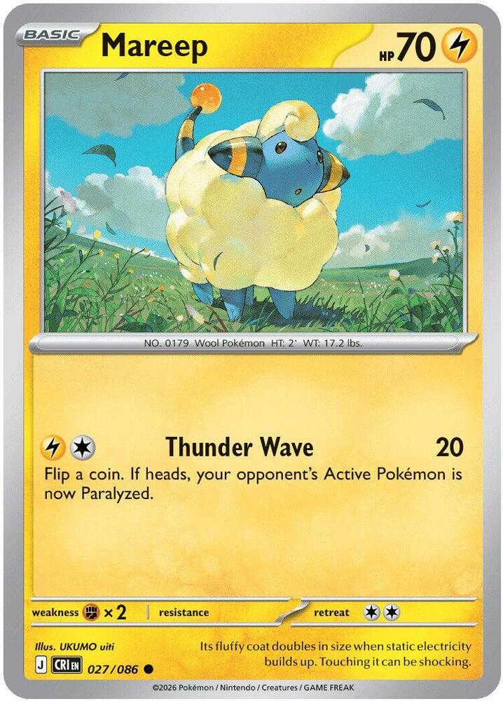 Mareep - 027/086 Chaos Rising