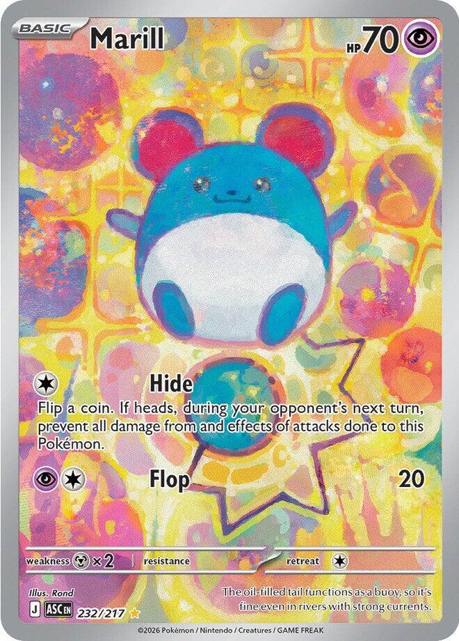 Marill - 232/217 Ascended Heroes Illustration Rare