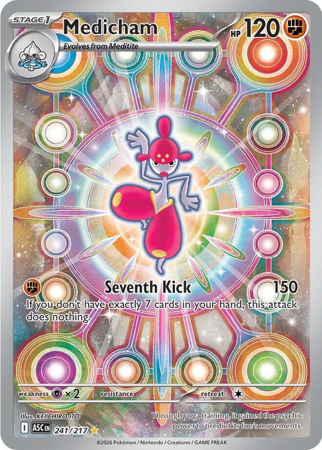 Medicham - 241/217 Ascended Heroes Illustration Rare