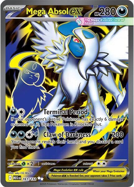 Mega Absol ex - 161/132 Mega Evolution Ultra Rare