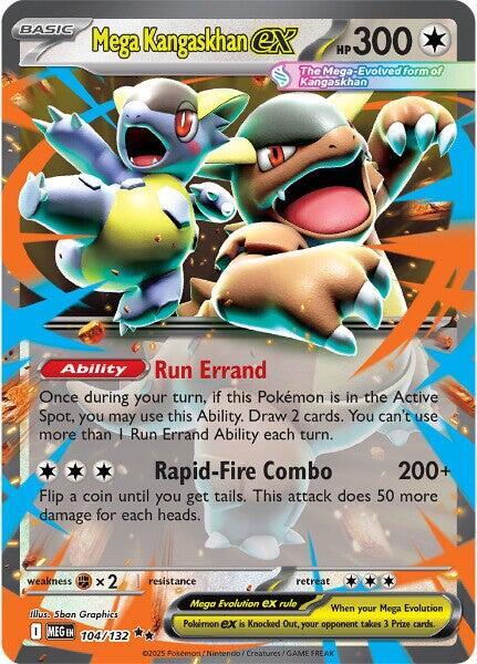 Mega Kangaskhan EX - 104/132 Mega Evolution Double Rare