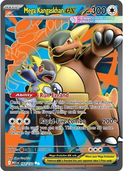 Mega Kangaskhan EX - 164/132 Mega Evolution Ultra Rare