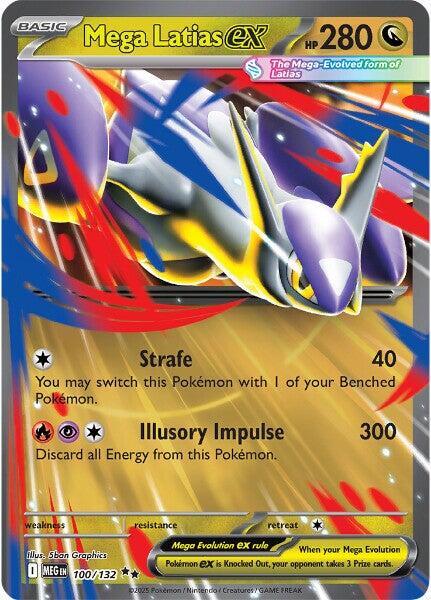 Mega Latias EX - 100/132 Mega Evolution Double Rare