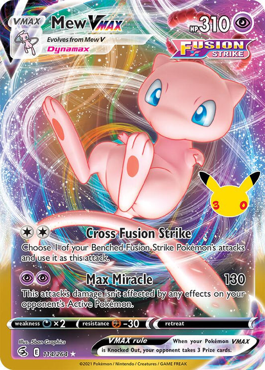Mew VMAX - 114/264 30th Celebration Classic Collection