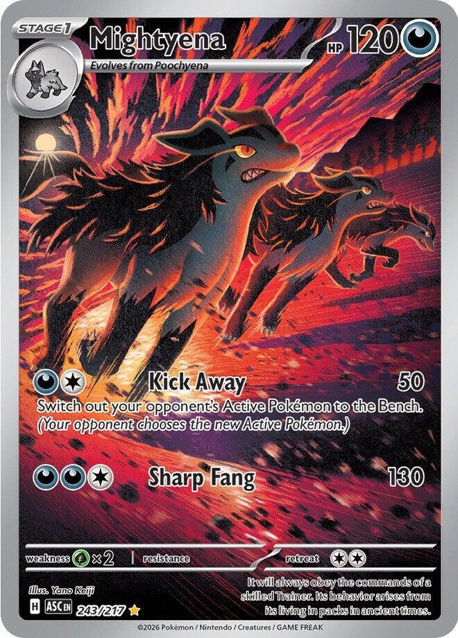 Mightyena - 243/217 Ascended Heroes Illustration Rare