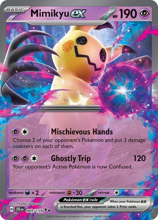 Mimikyu EX - Journey Together 069/159 Double rare