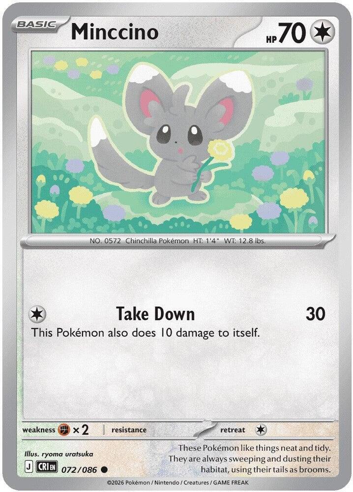 Minccino - 072/086 Chaos Rising
