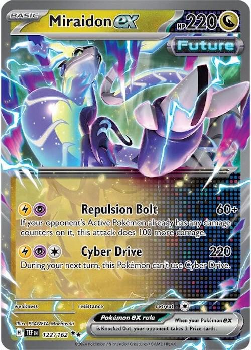 Miraidon EX - Temporal Forces 122/162 Double Rare