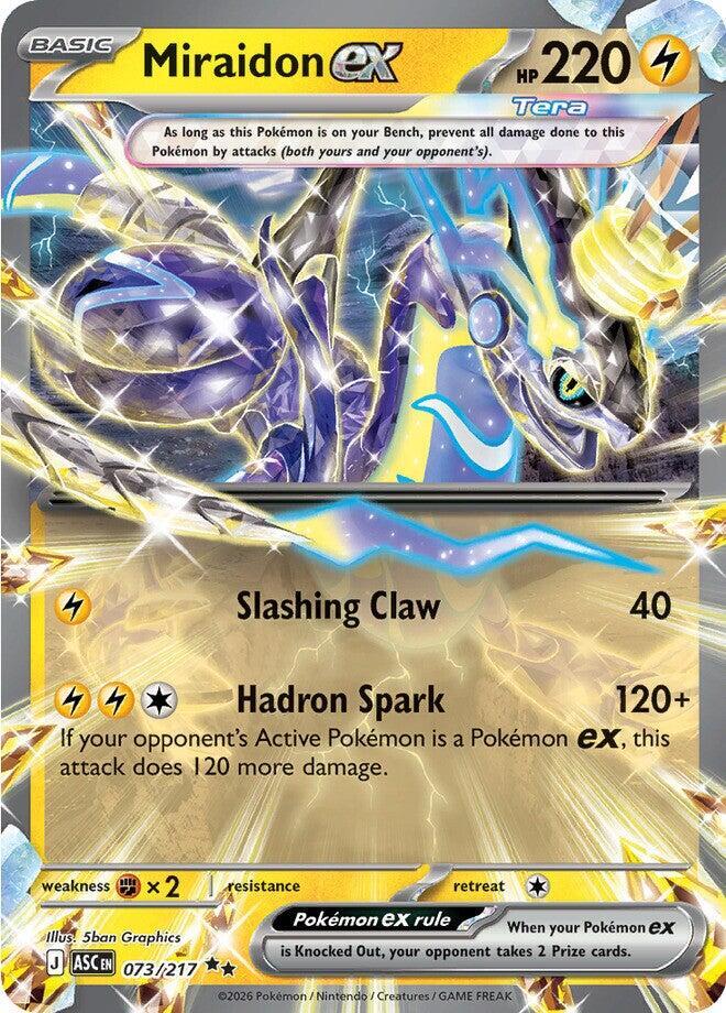 Miraidon ex - 073/217 Ascended Heroes