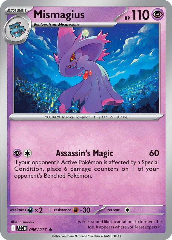 Mismagius - 086/217 Ascended Heroes