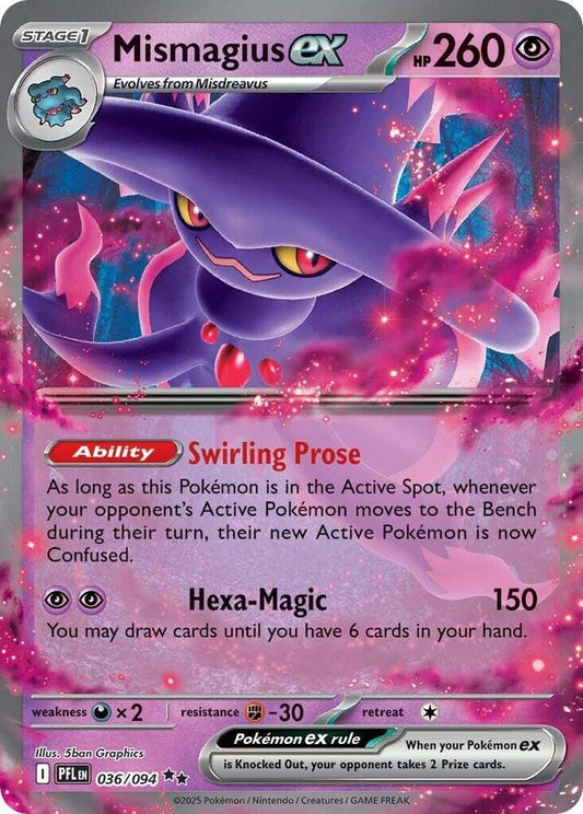Mismagius ex - 036/094 Phantasmal Flames