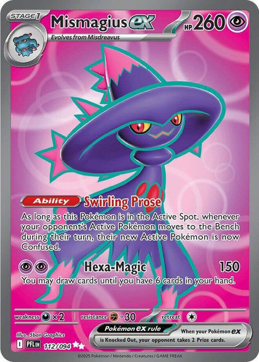 Mismagius ex - 112/094 Phantasmal Flames Ultra Rare