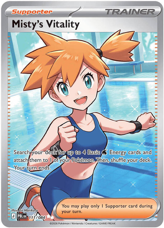 Misty's Vitality - 111/084 Pitch Black Ultra Rare