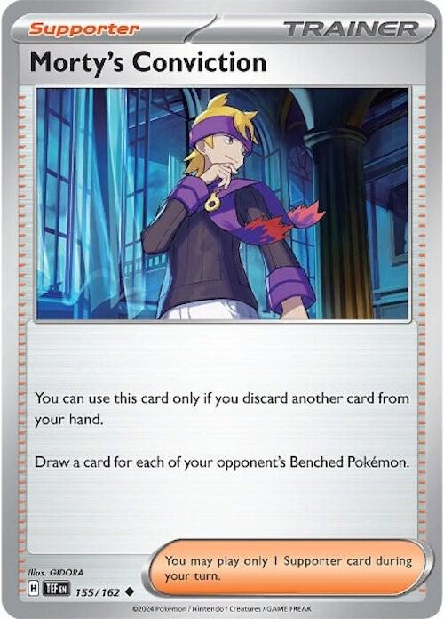 Morty's Conviction - Temporal Forces 155/162 Uncommon