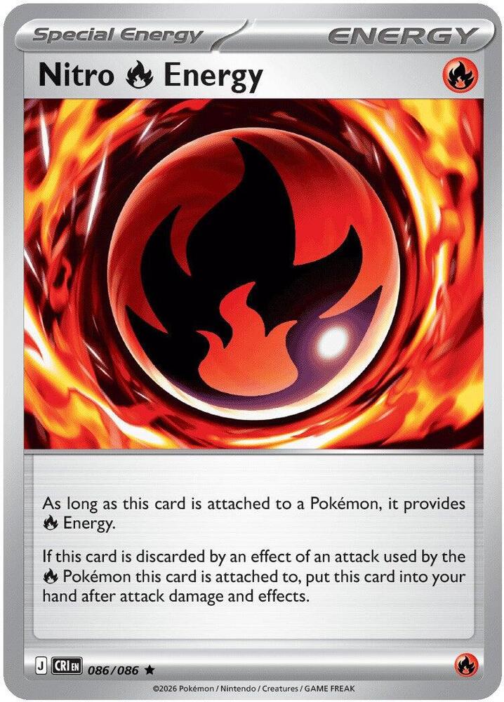 Nitro Fire Energy - 086/086 Chaos Rising