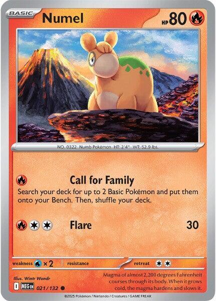 Numel - 021/132 Mega Evolution Common