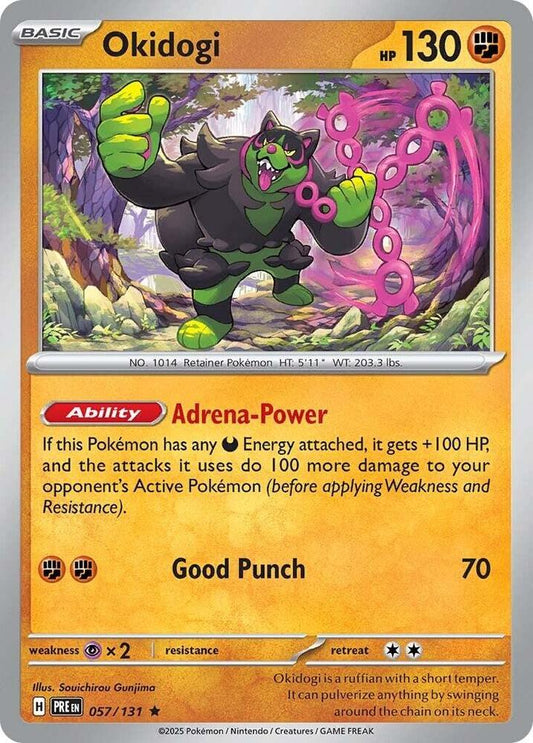 Okidogi - Prismatic Evolutions 057/131 Holo Rare