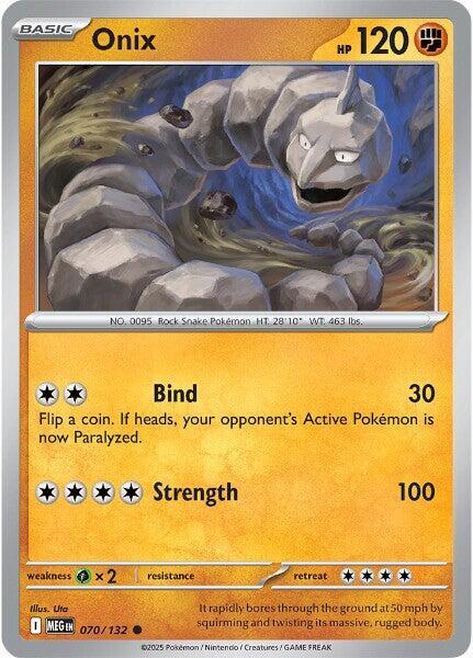 Onix - 070/132 Mega Evolution Common