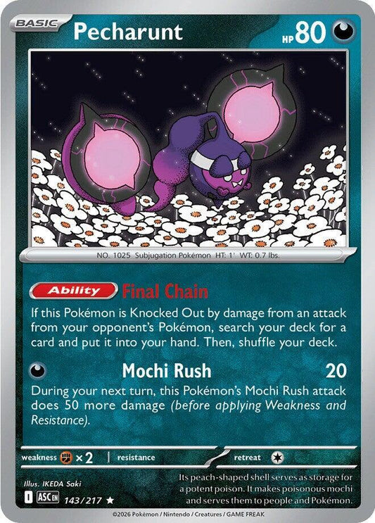 Pecharunt - 143/217 Ascended Heroes