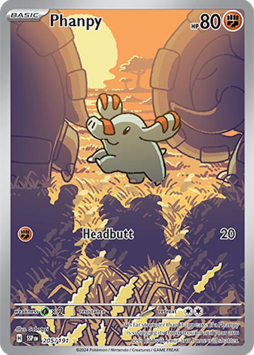 Phanpy - 205/191 Surging Sparks