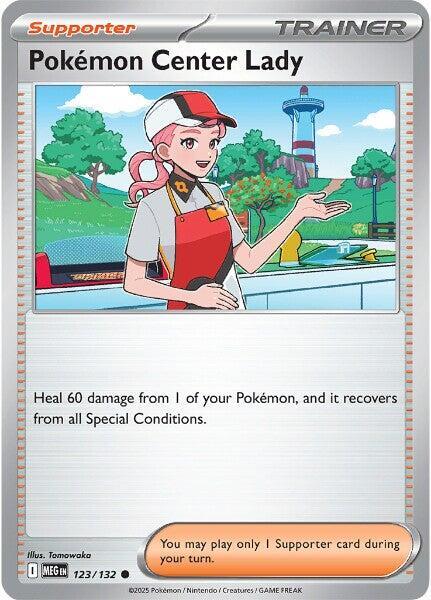 Pokemon Center Lady - 123/132 Mega Evolution Common