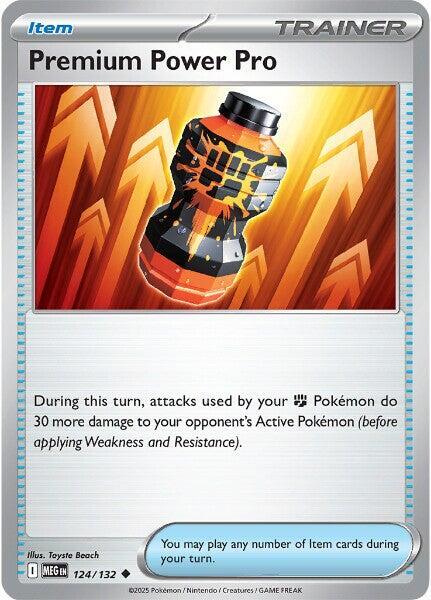 Premium Power Pro - 124/132 Mega Evolution Uncommon