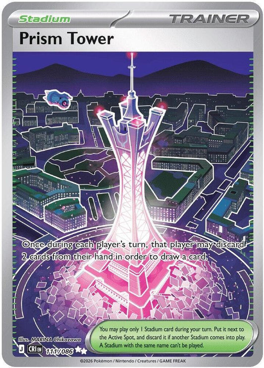 Prism Tower - 111/086 Chaos Rising Ultra Rare