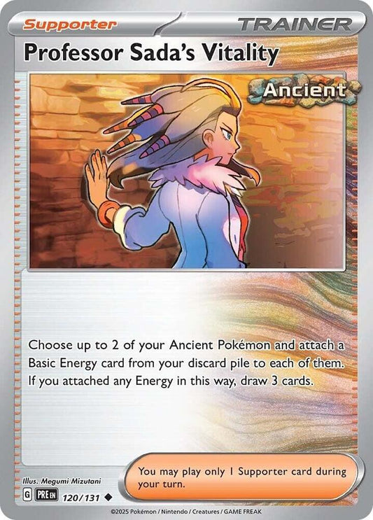 Professor Sada's Vitality - Prismatic Evolutions 120/131 Uncommon