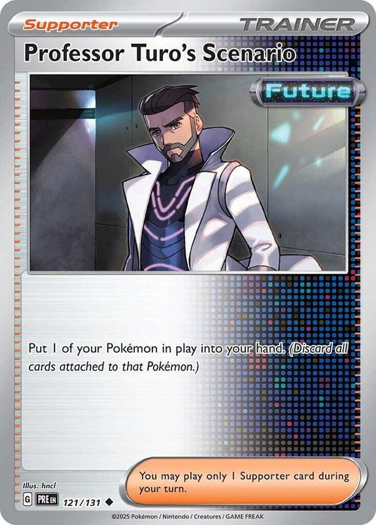 Professor Turo's Scenario - Prismatic Evolutions 121/131 Uncommon