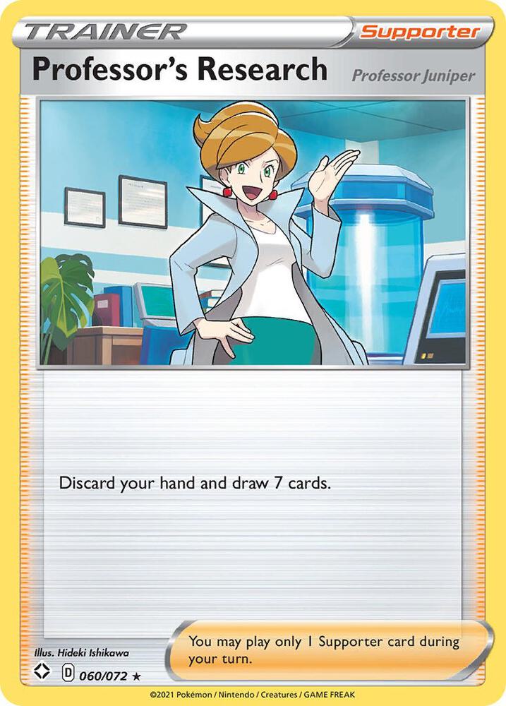 Professor's Research - 060/072 Shining Fates Holo
