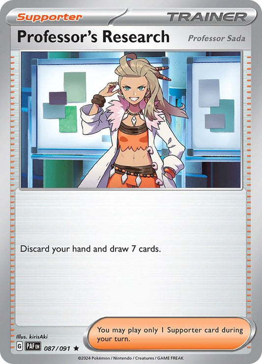 Professor's Research - Paldean Fates 087/091