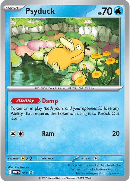 Psyduck - 007 Mega Evolution Promo