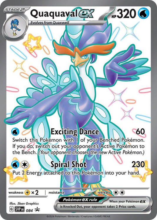 Quaquaval EX - Scarlet & Violet 084 Shiny Promo