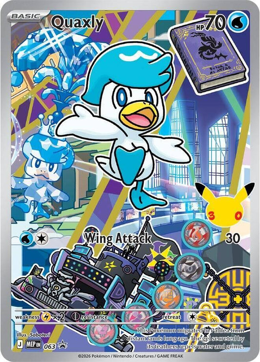 Quaxly - 063 Mega Evolution Promo / First Partner Series 3
