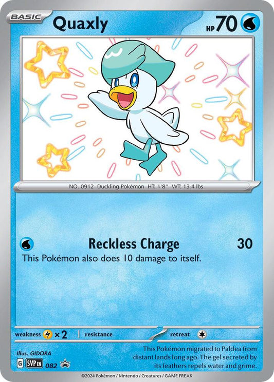 Quaxly - Scarlet & Violet 082 Shiny Promo