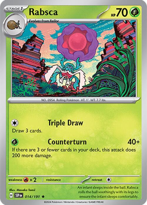 Rabsca - Surging Sparks 014/191 Holo Rare
