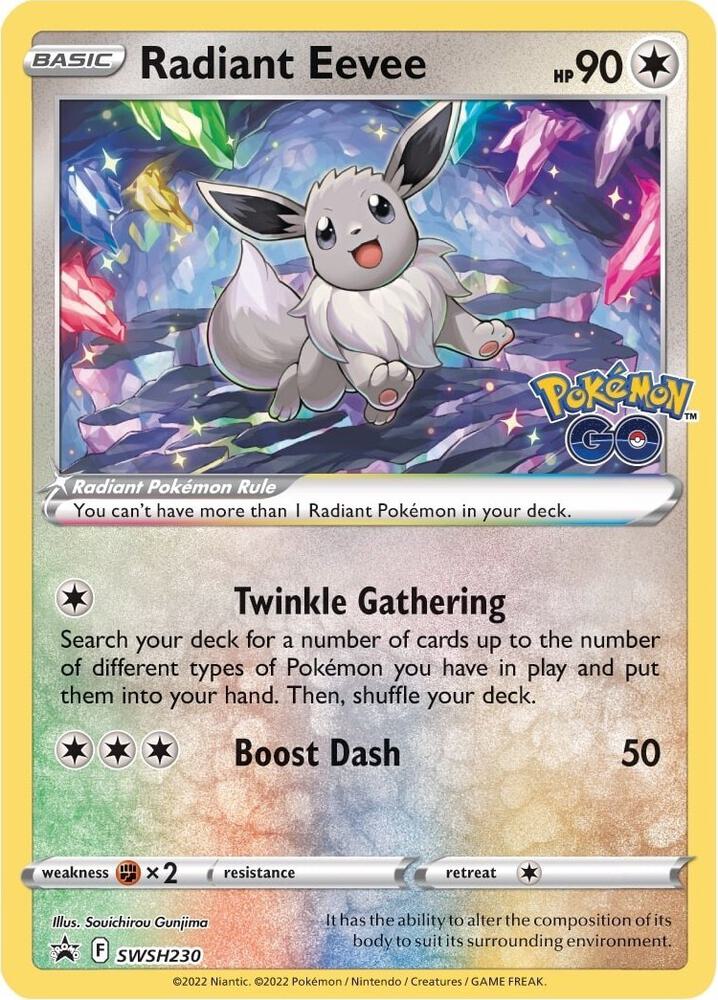 Radiant Eevee - SWSH230 Sword & Shield Promo