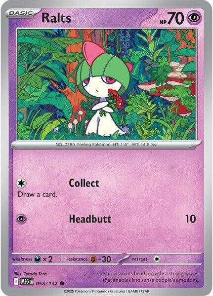 Ralts - 058/132 Mega Evolution Common