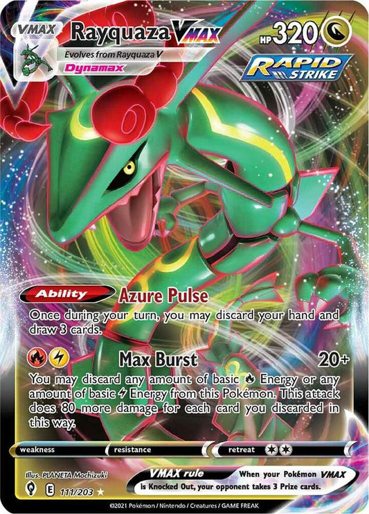 Rayquaza VMAX - 111/203 Evolving Skies
