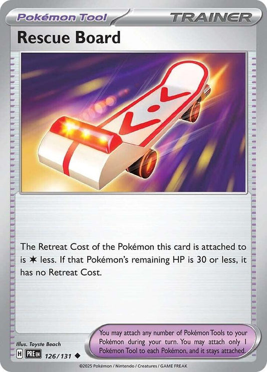 Rescue Board - Prismatic Evolutions 125/131