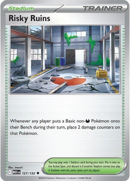 Risky Ruins - 127/132 Mega Evolution Uncommon